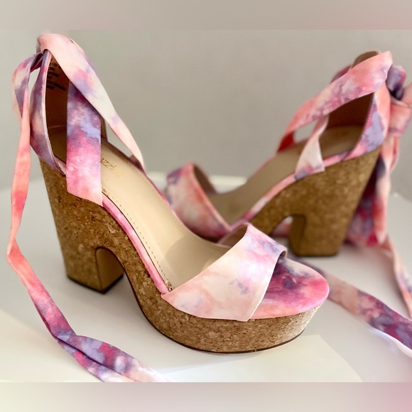 Shoedazzle - Zaneta Ankle Wrap Heeled Sandal - Picture 2 of 2